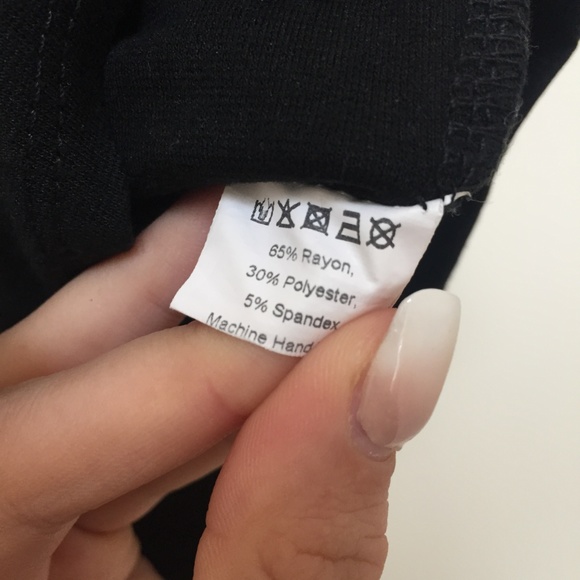 My-Kim collection black envelope skort high rise - Picture 3 of 8